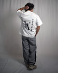 VALNCIA White Chrome Tee — “Constraint Unbounded X”